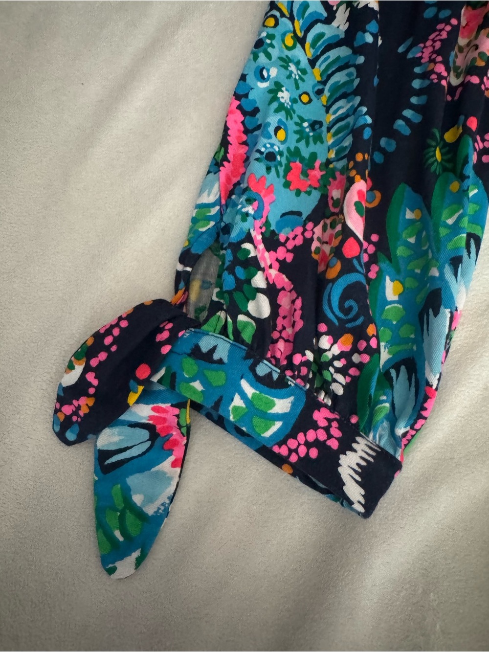 Lilly Pulitzer Cath Tunic Mini Dress/ Take me to the Sea/ paisley print size S - Picture 6 of 10
